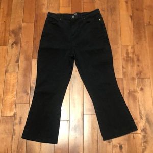 Iris denim black jeans